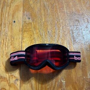 Bolle Kids Goggles with Red Lens and Black Frame